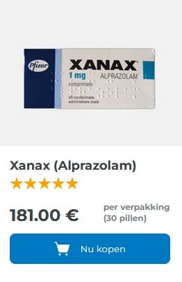 Xanax 1 mg Prijs